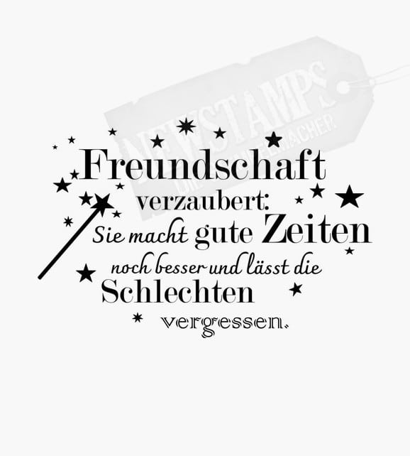 Freundschaft verzaubert Newstamps