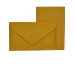 Kleine Feine! Umschläge + Karten 5 Stk. gold
