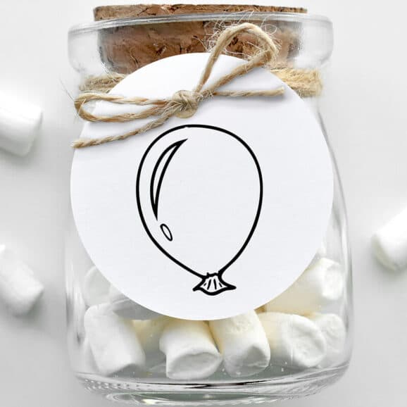 d005-ballon-einzeln-newstamps-webshop-stempel-glas-mit-korken