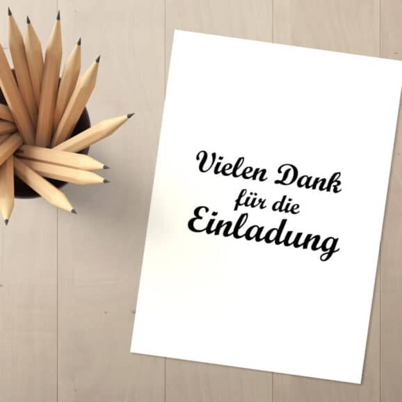 Vielen Dank für die Einladung Newstamps