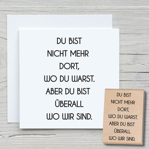 Stempel Leben ist das mit den Farben 100 Handmade von Newstamps