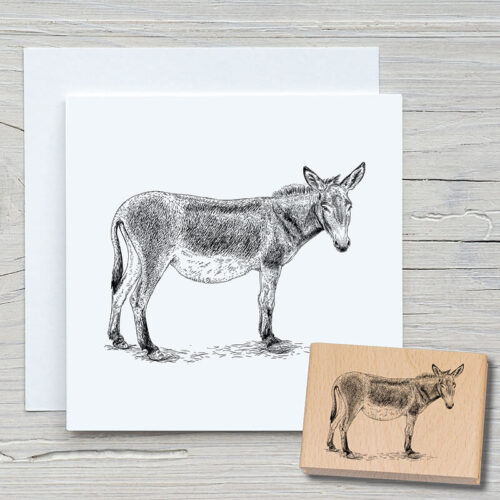 Stempel Esel | 100% Handmade von Newstamps