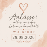Workshop am 29.8.
